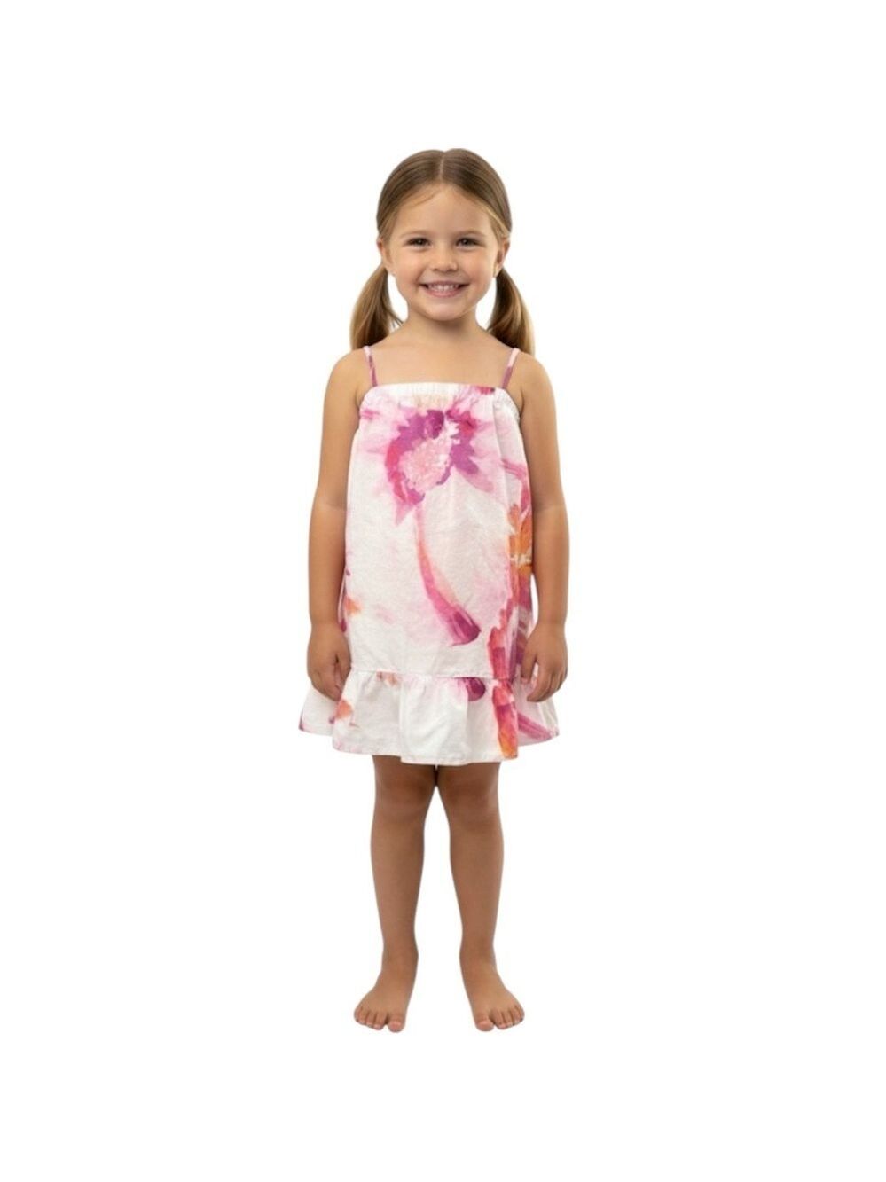 Baby Gap Toddler Size 3 Years Watercolor Multi-color Sundress